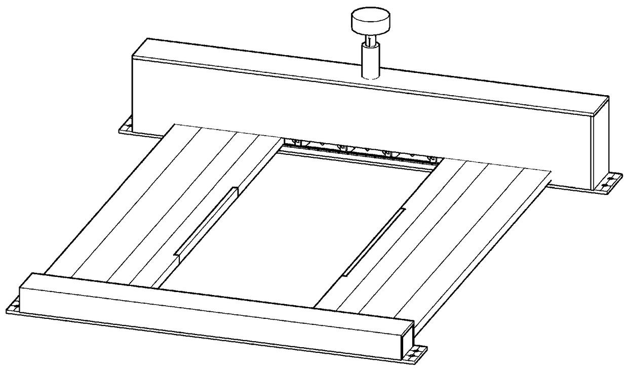 One-button on-off type toilet cover plate used for squatting pan