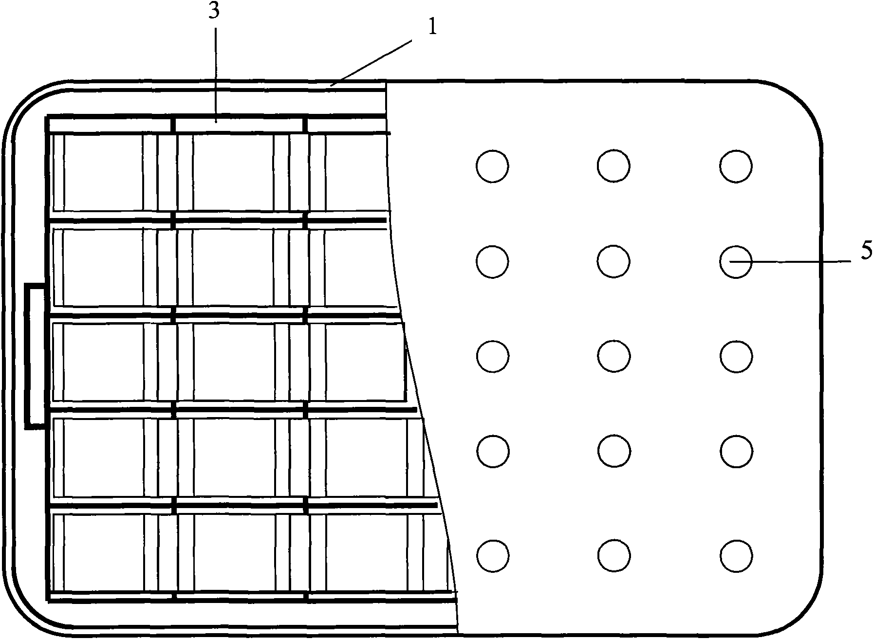 Complete set of device for SCGE (single cell gel electrophoresis) test