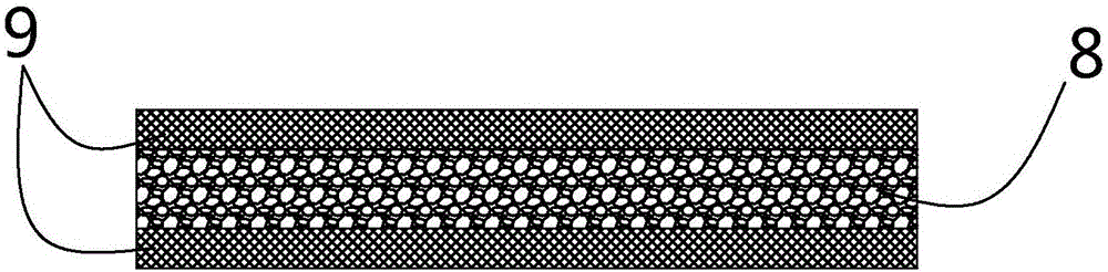 Compound filter material high efficiency particulate air filter