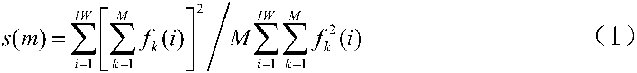 Real-time interval transit time extraction method based on particle swarm optimization