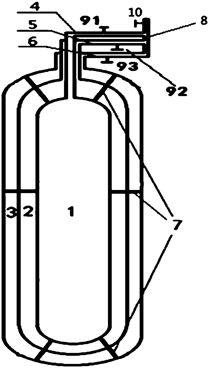 Gas storage tank