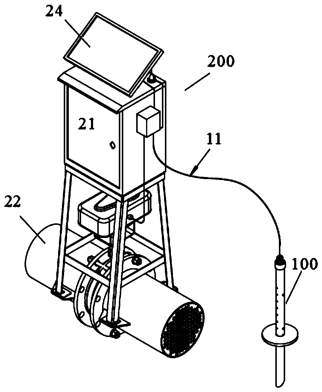 Open channel irrigation control system and method based on big data