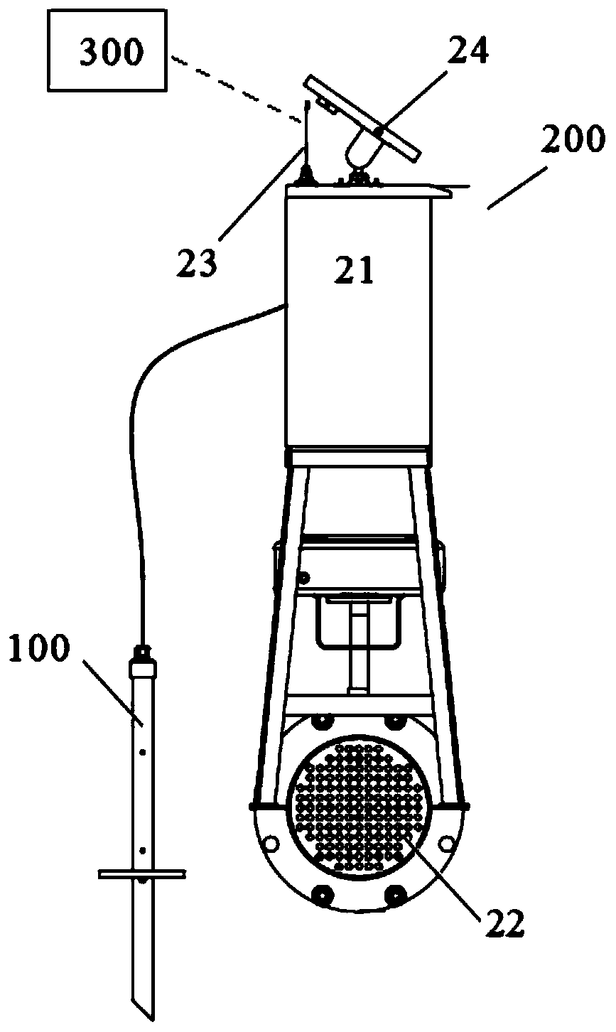 Open channel irrigation control system and method based on big data