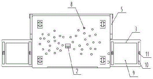 New type notebook heat dissipation frame