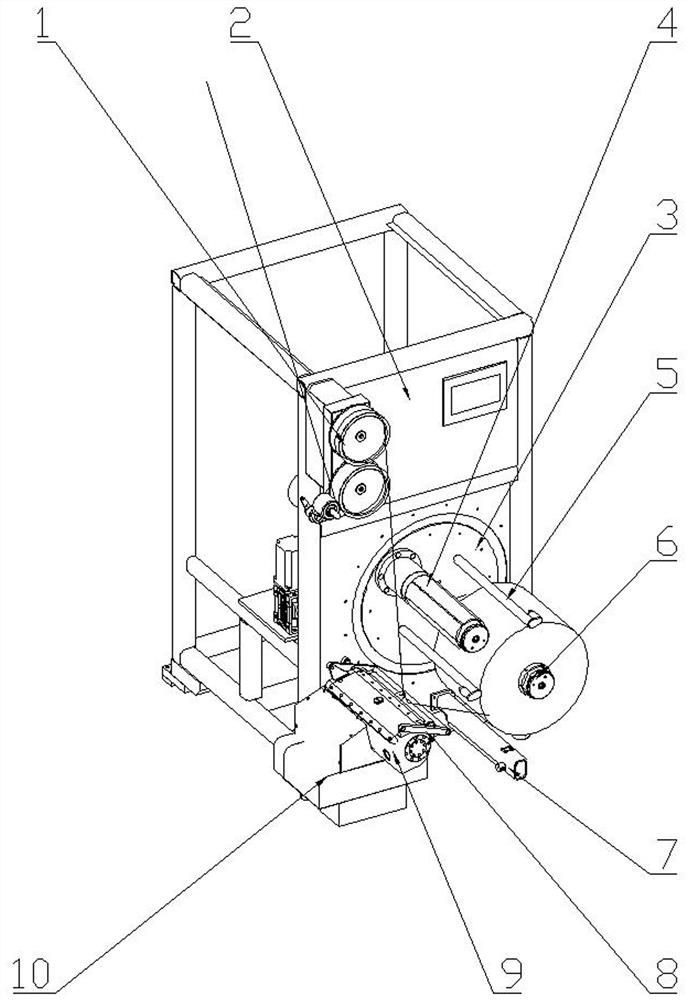 Automatic creeling winder and control method thereof