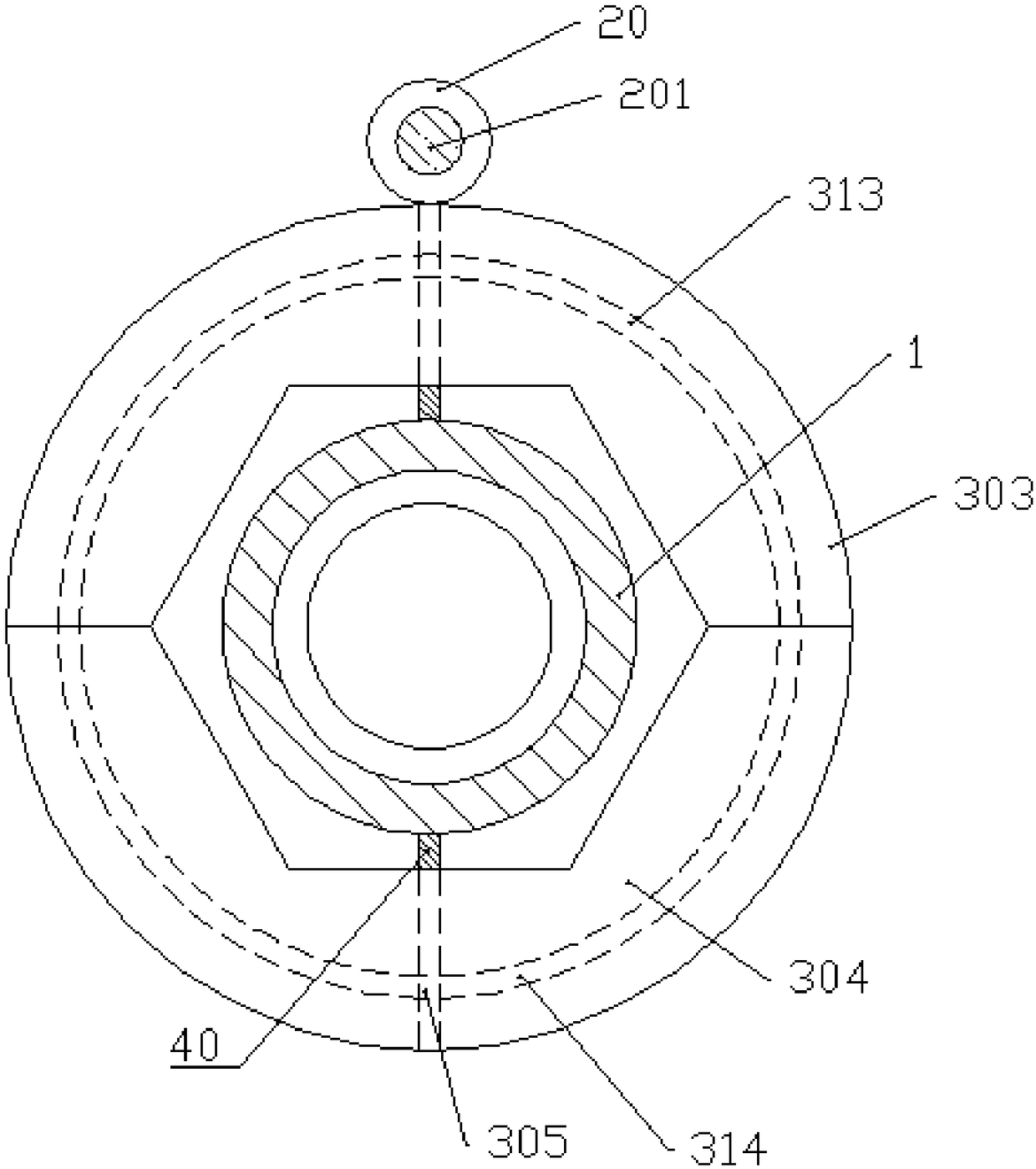 Method for replacing oil inlet pipe of crane