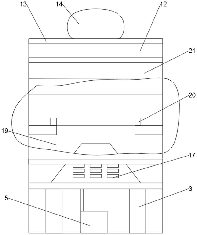 High-heat-dissipation modular transformer substation box body