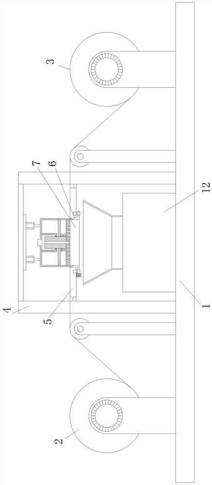 Packaging bag film cutting device