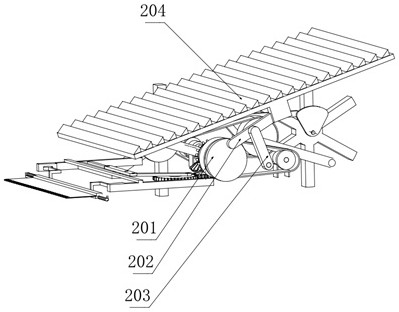 Water surface rooted aquatic plant cutting and collecting device