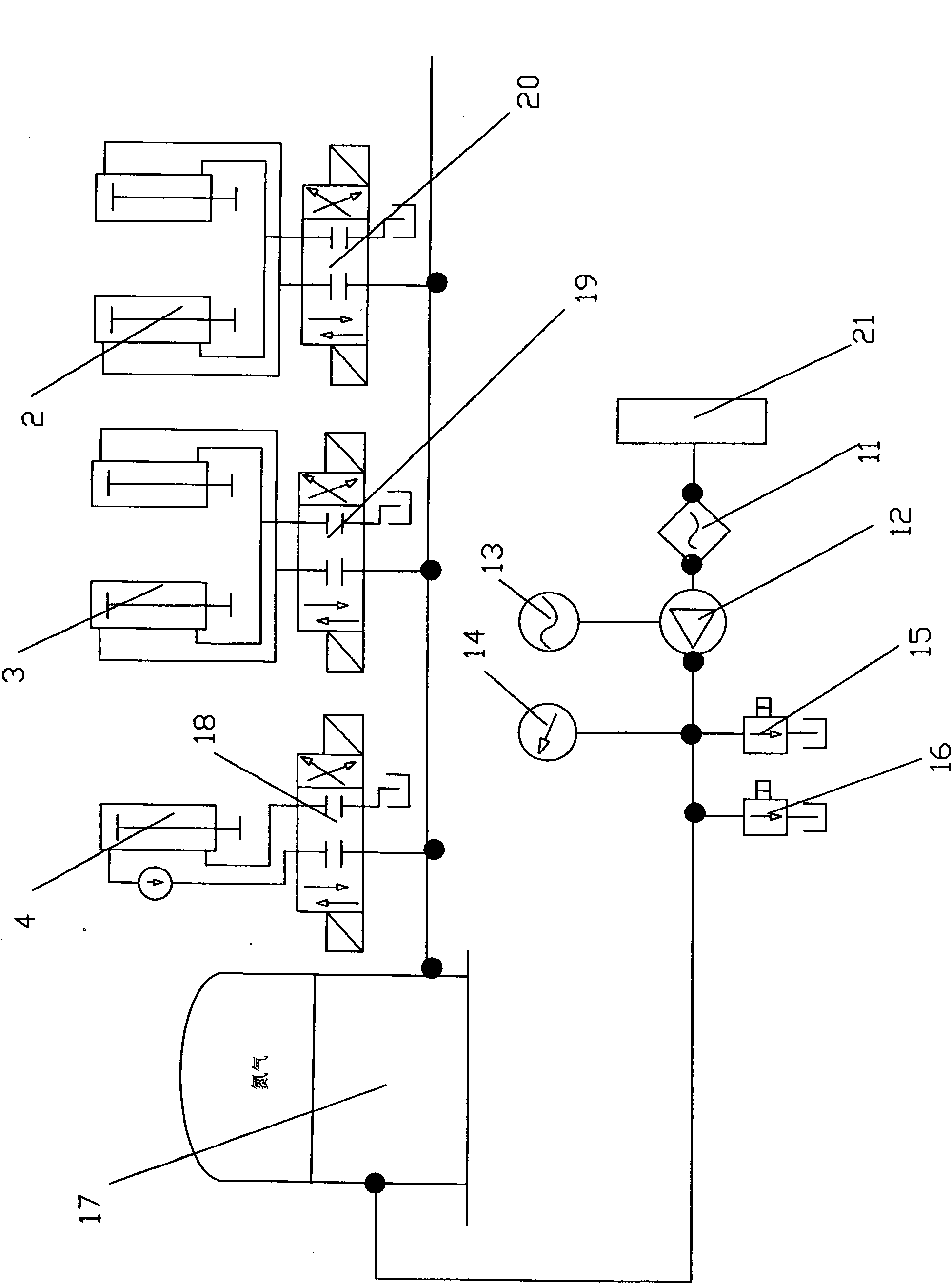 Aircraft catapult utilizing hydraulic power and hinge connecting rod structure