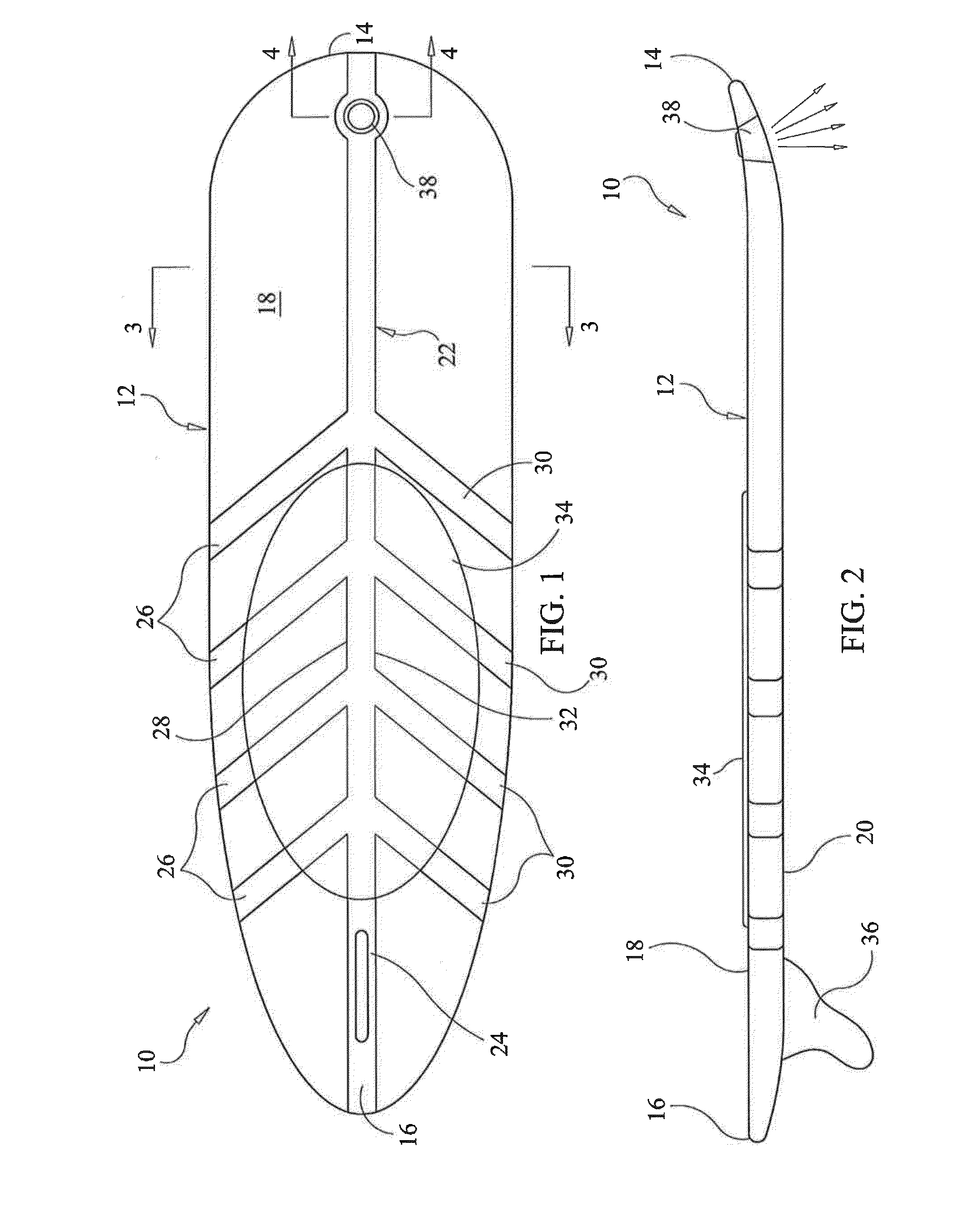 Transparent and buoyant aquatic recreation assembly