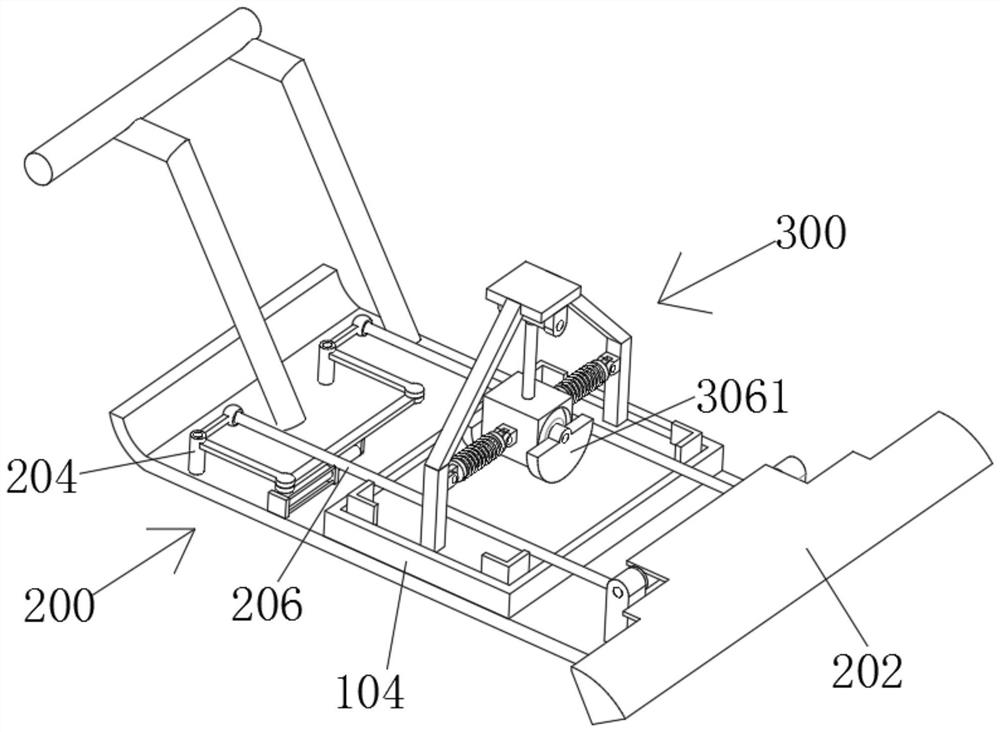 Ground leveling mortar treatment equipment and using method thereof