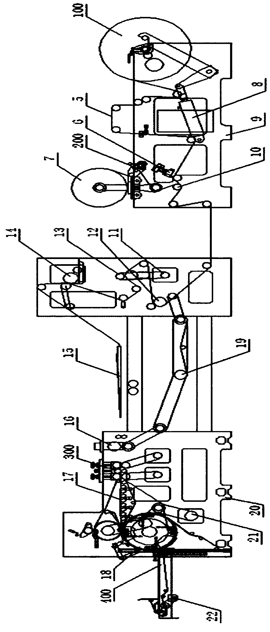 High-performance bag machine