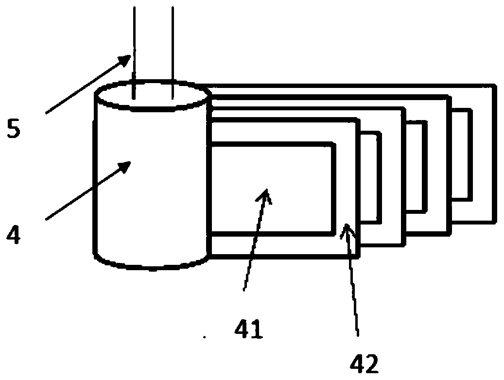 Aluminum electrolytic capacitor based on multi-layer winding paper design