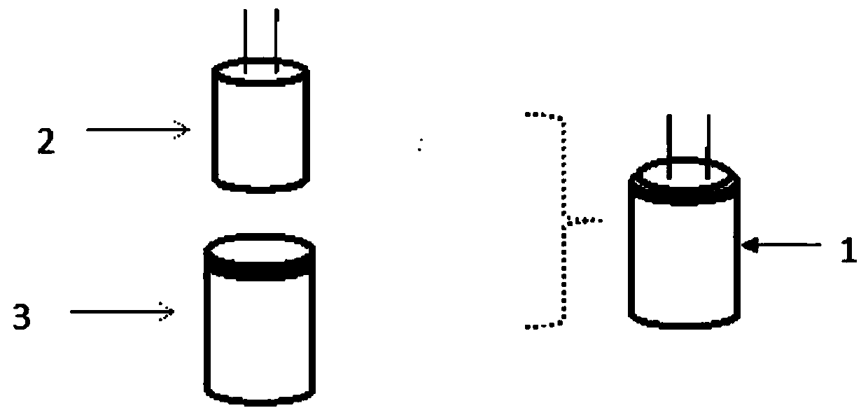 Aluminum electrolytic capacitor based on multi-layer winding paper design