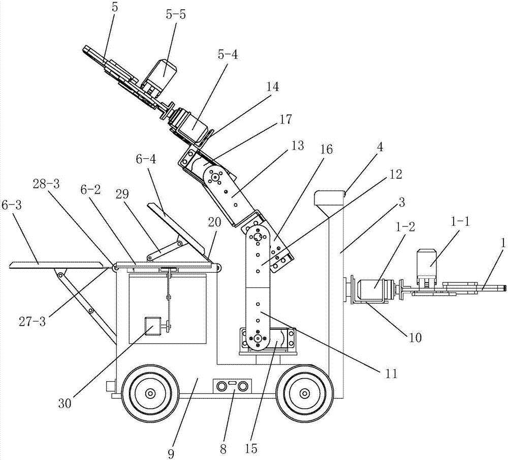 Electric forklift