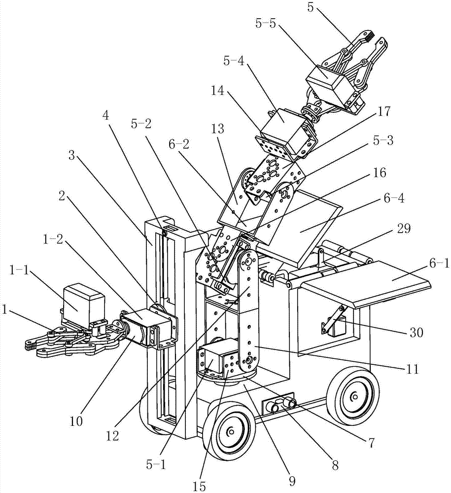 Electric forklift