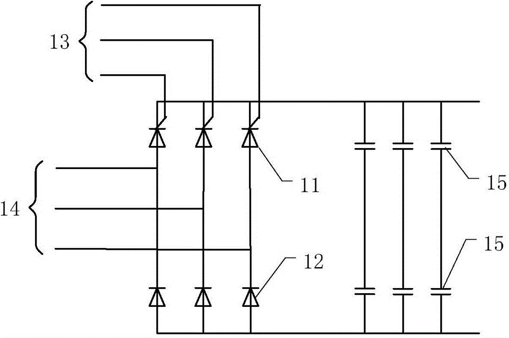 Frequency converter soft start system and method and frequency conversion air-conditioner applied therewith