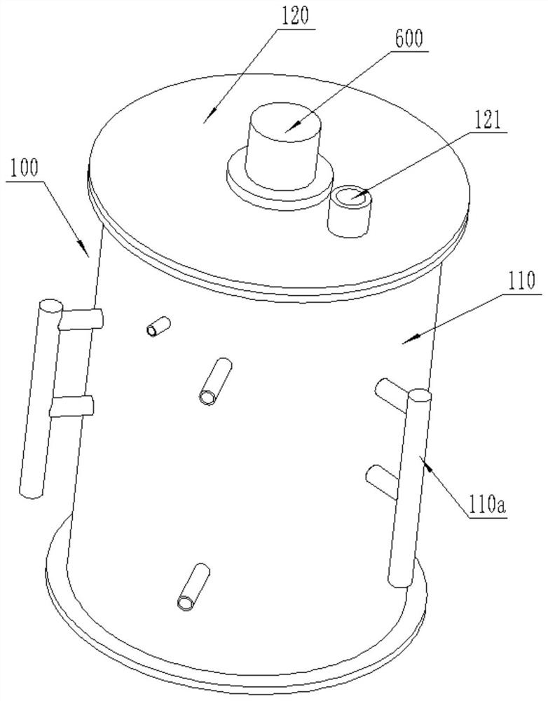 Surrounding centrifugal sucrose-6-ester continuous production equipment and production method