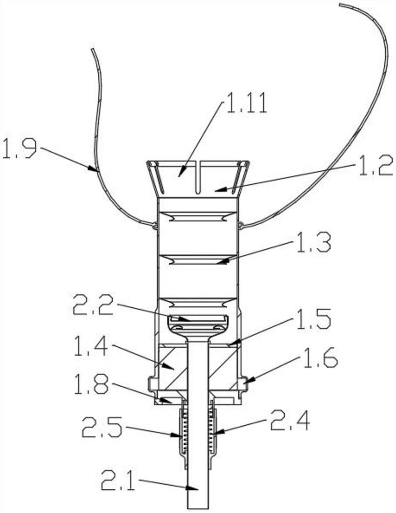 Leakage-proof urinary catheterization device for urinary surgery nursing