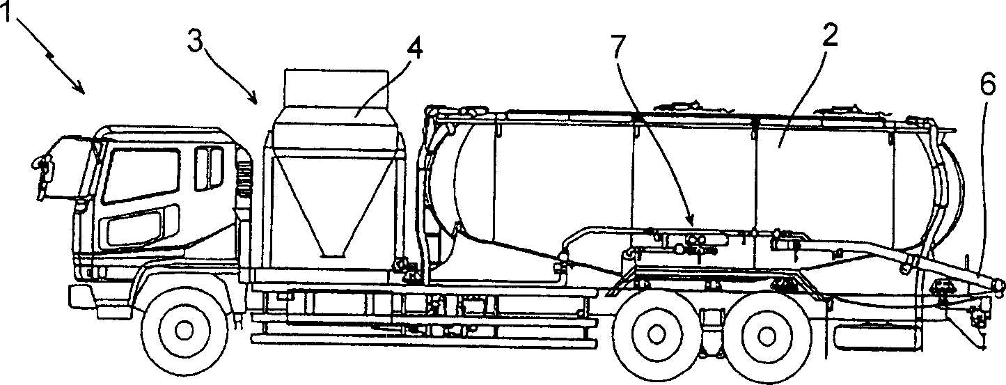 Cement distributing system