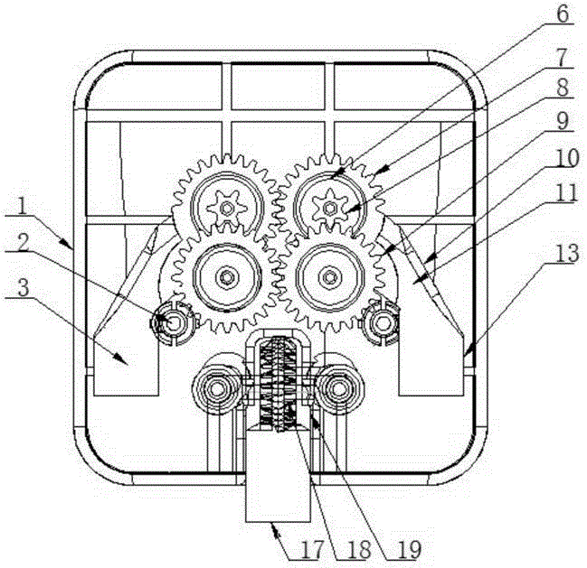 Mechanical X-type exhibition display instrument