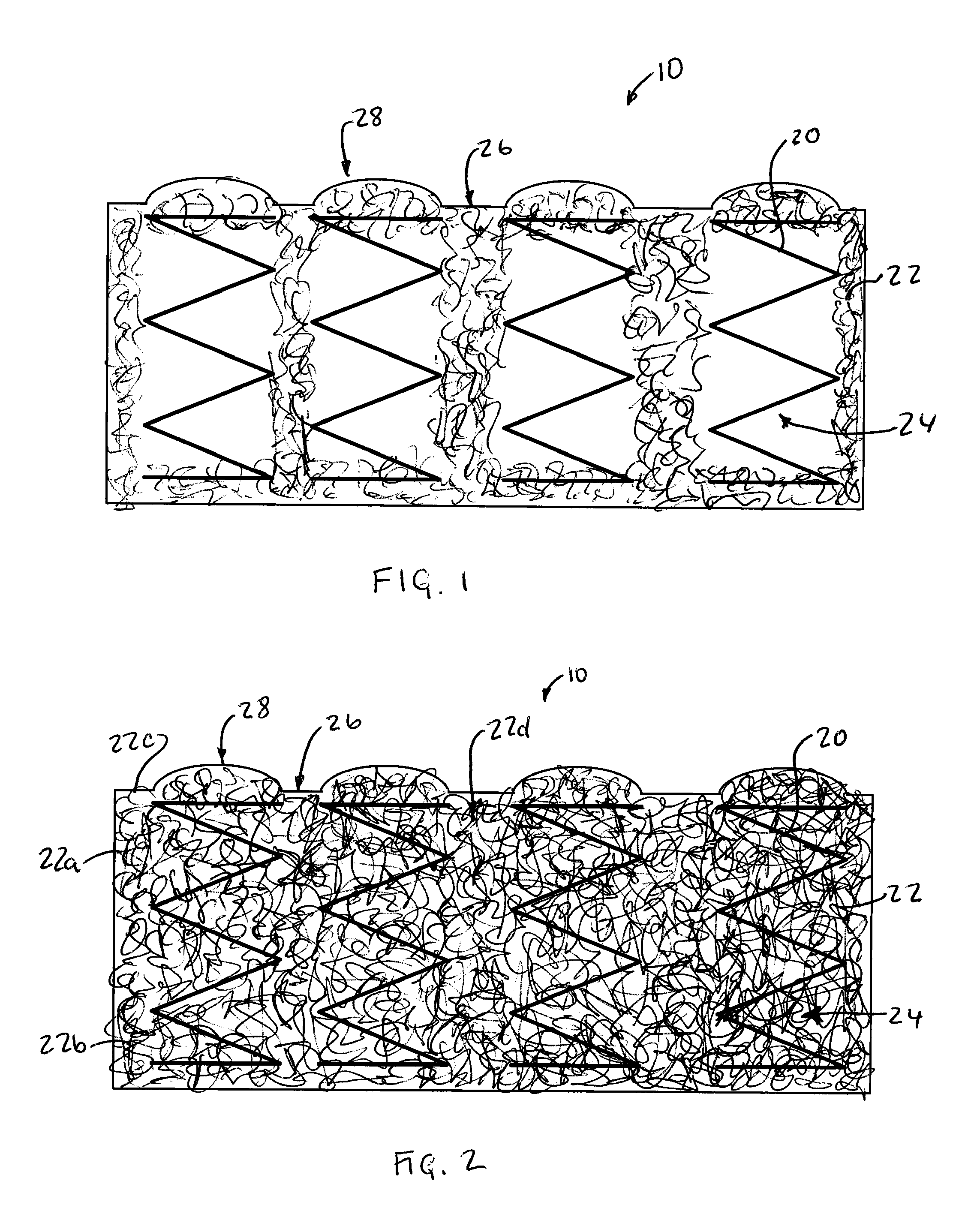 Cushion, Bedding and Seating Surface Assemblies