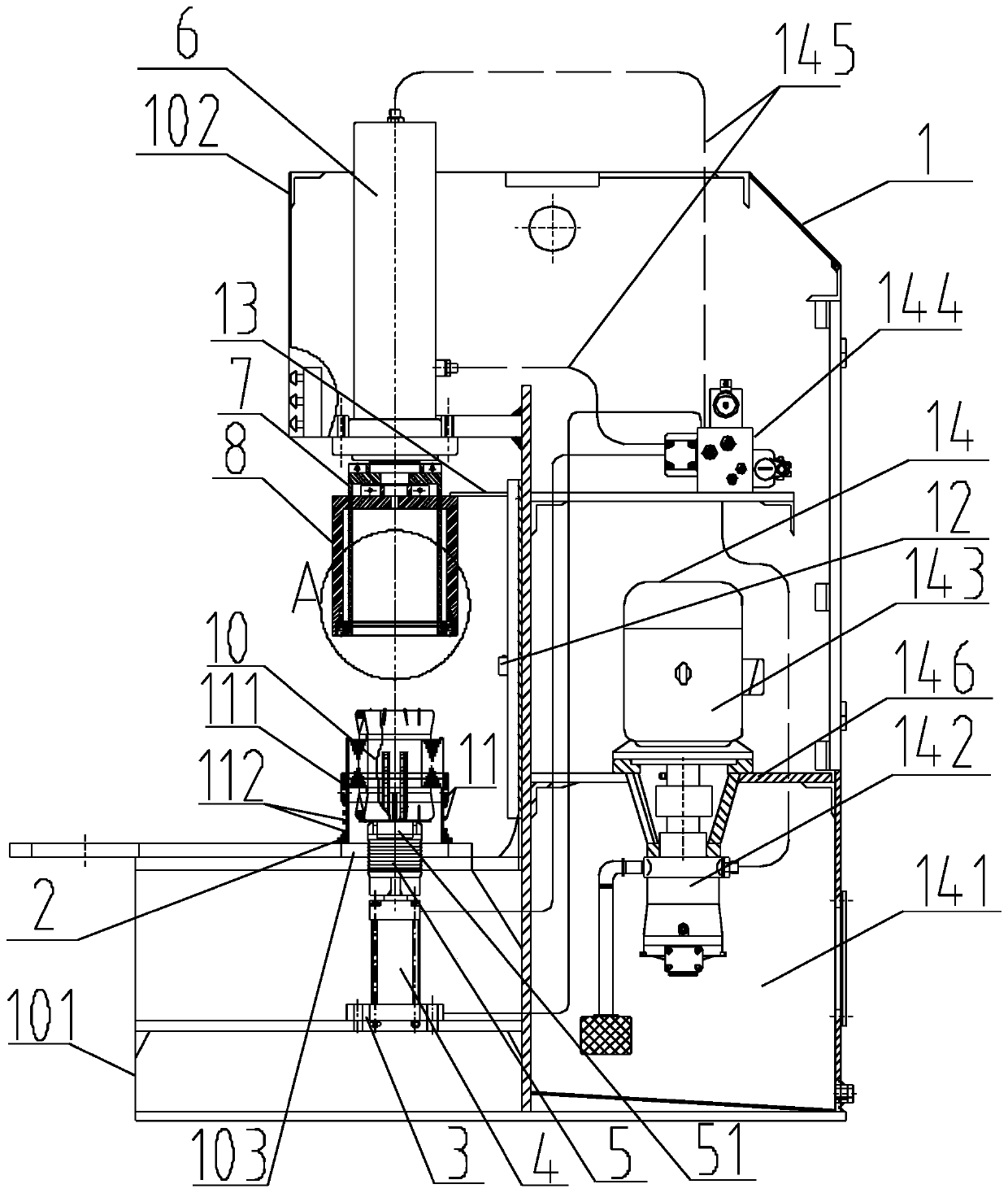 Motor winding stator iron core inner and outer surface special automatic cleaning machine and application method thereof