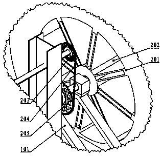 Device for cleaning away riverway floating objects