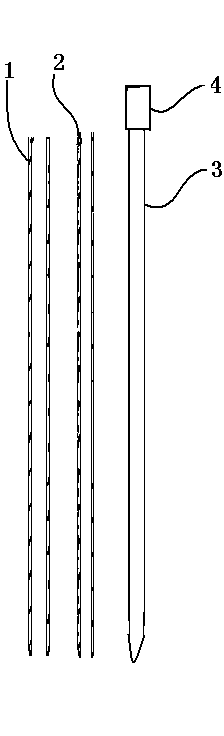 Method for establishing animal model for senile dementia, special liquid medicine and dosing device