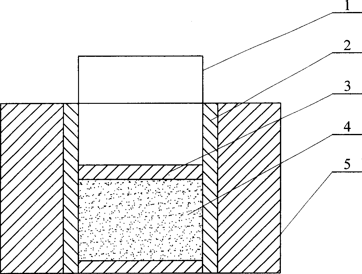 Shaping method of nanometer bioceramic artificial joint