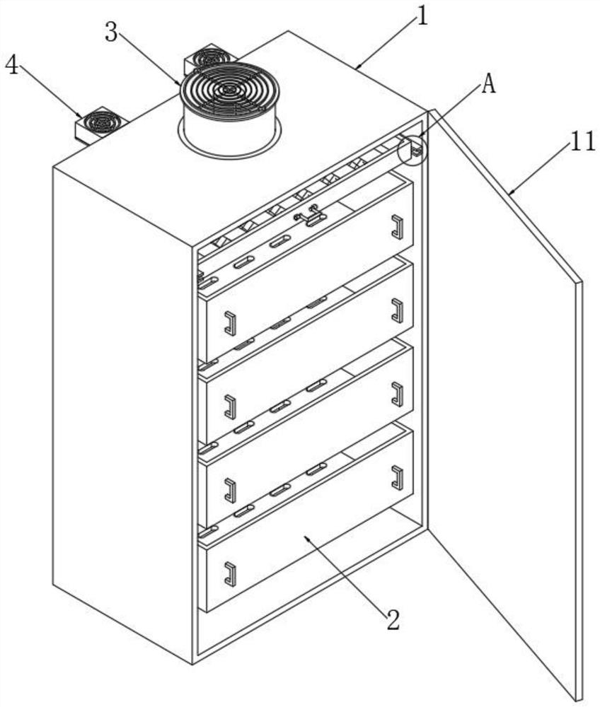 High-voltage armored intelligent drawer-type vacuum switch cabinet