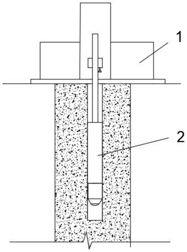 Use method of grouting body-expanding reinforced anchor rod