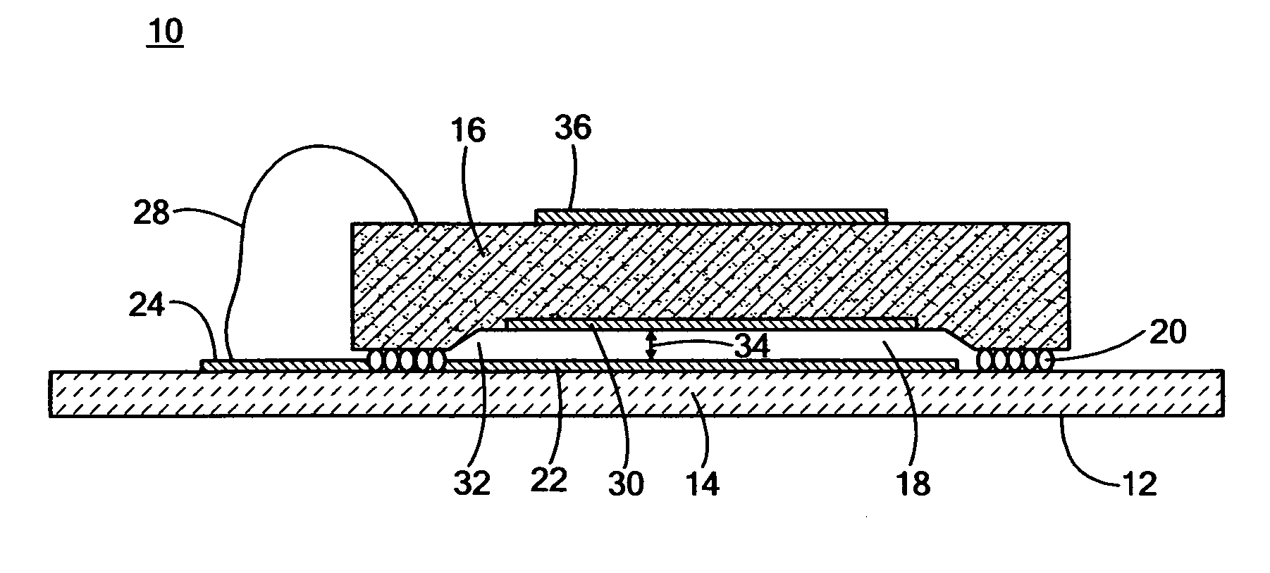 Sealed capacitive sensor