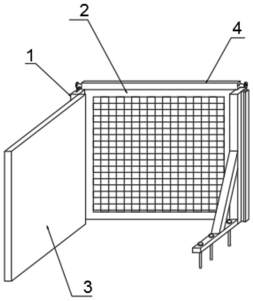 Green building construction device and construction method