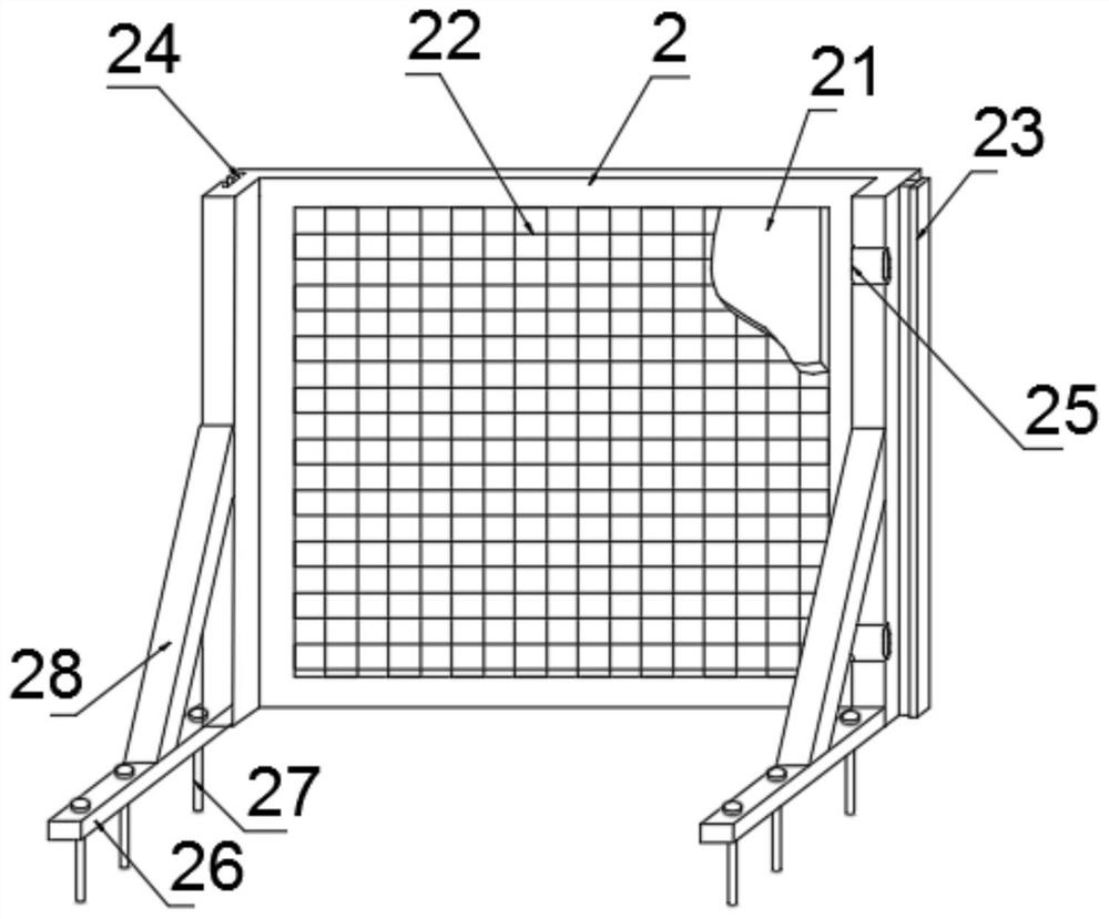 Green building construction device and construction method