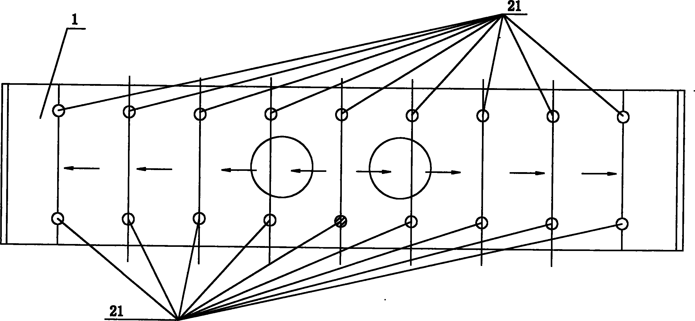 Copper plate assembly method of slab continuous casting machine crystallizer