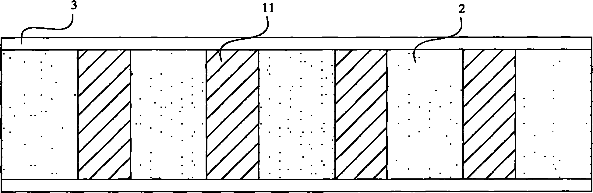 Building structure combining foaming cement and lightweight steel