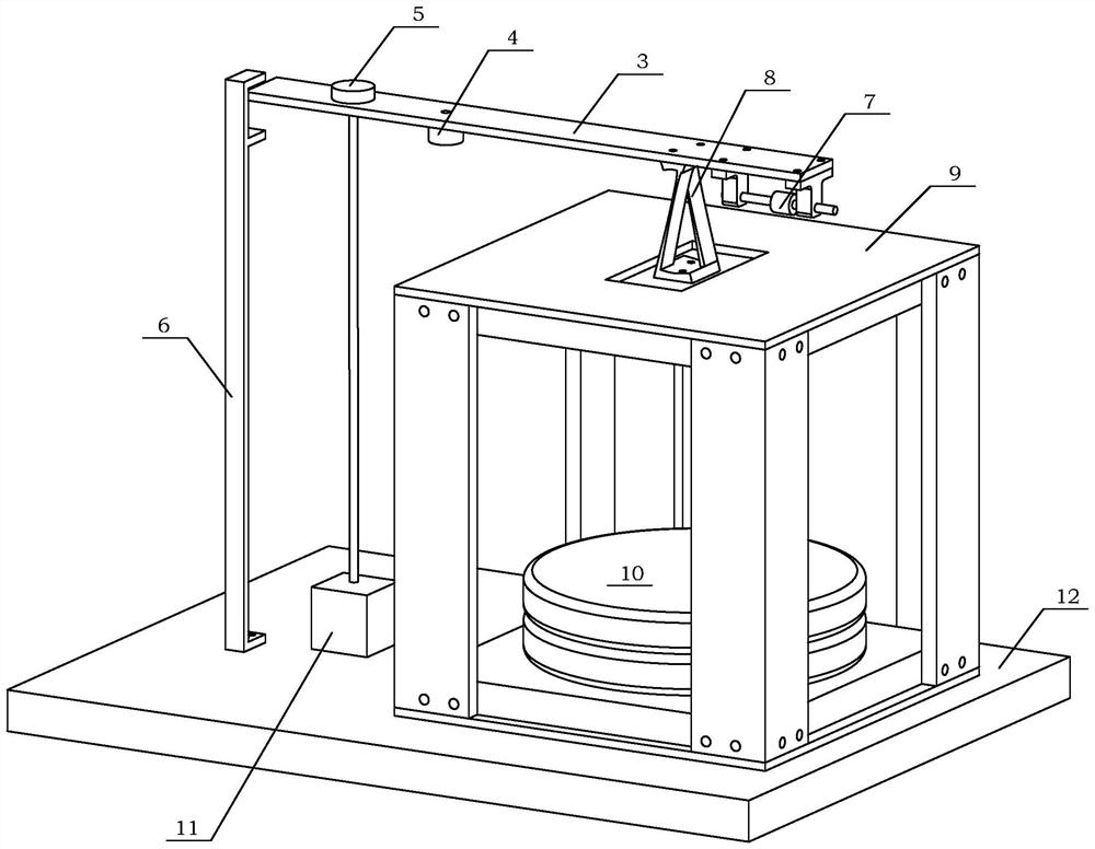 Novel large-bearing-capacity flexible static balancing instrument