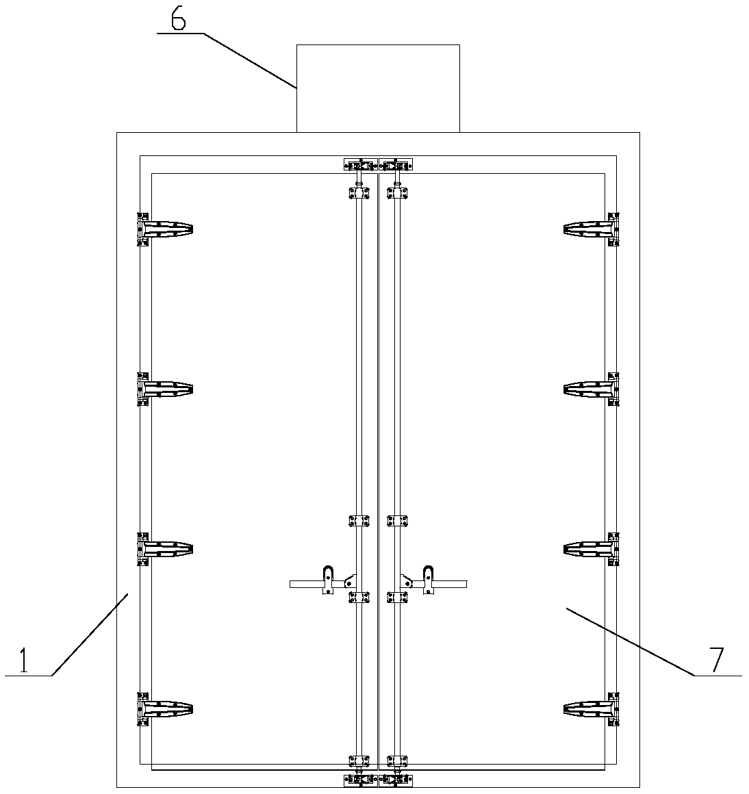 Heating and evaporation device for feeding of uranium enrichment plant