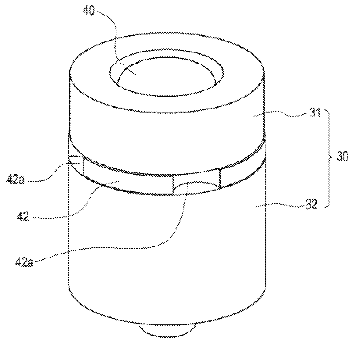 Linear vibration generating device