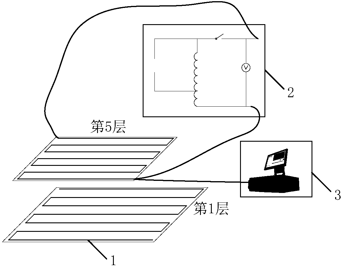 Optical fiber laying and imaging device and method for sensing phreatic surface of dam