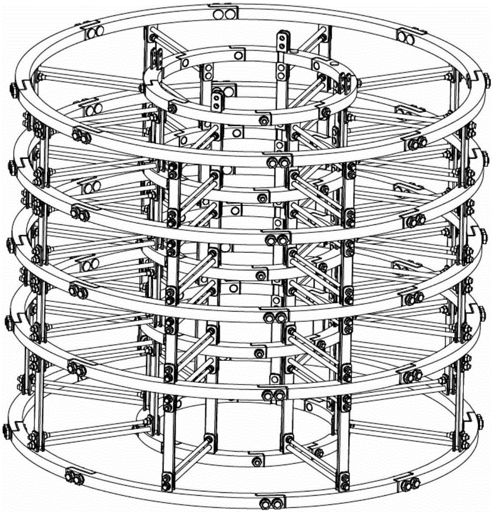 Building method for three-dimensional garage