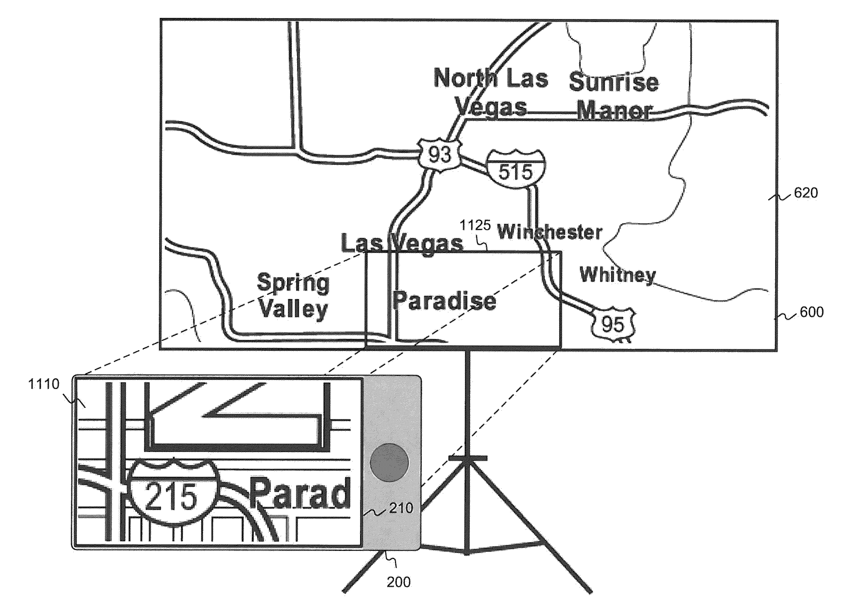 Methods and systems for simultaneous local and contextual display