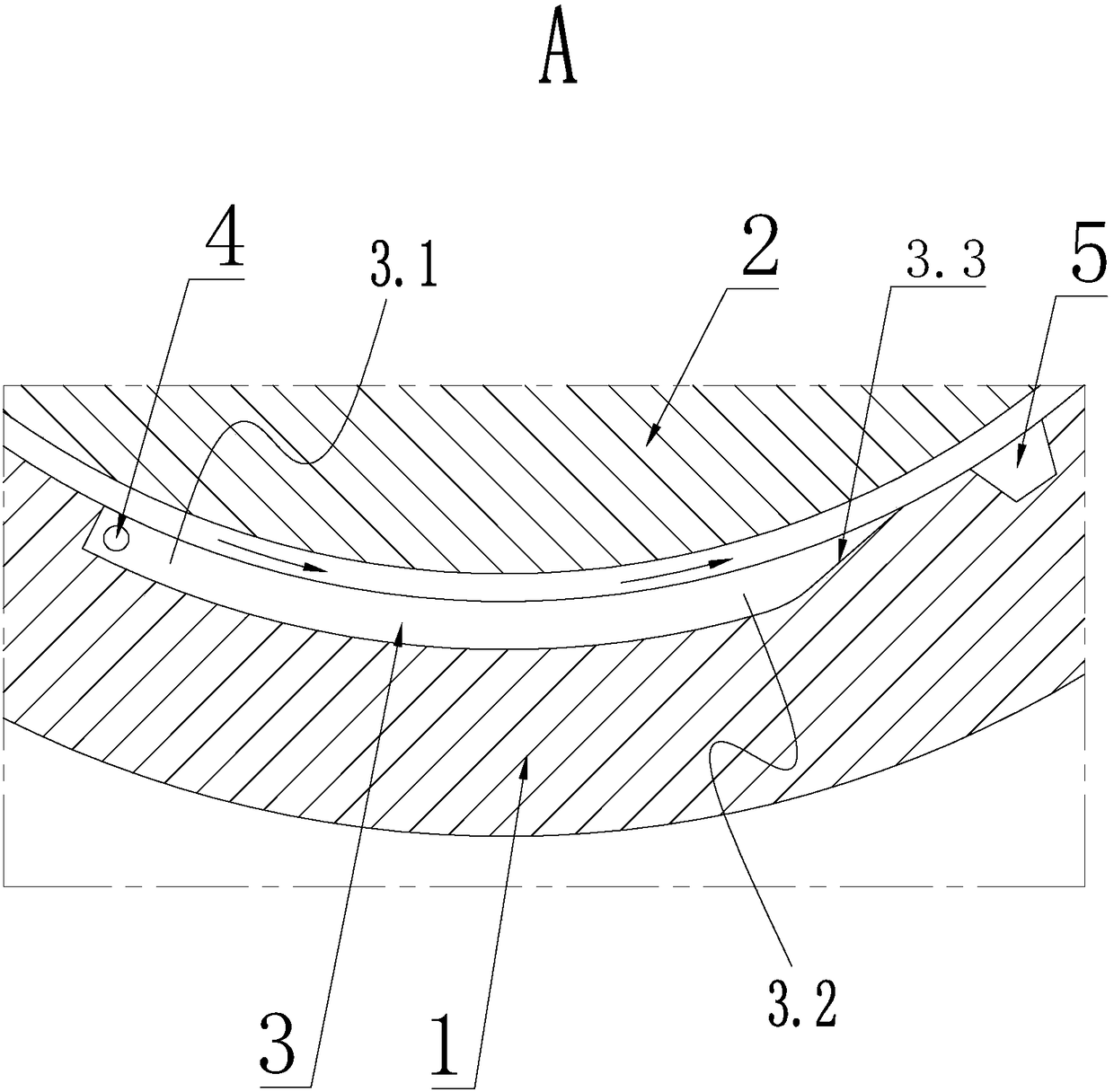 Hydraulic retarder for small and medium-sized vehicles and auxiliary speed decreasing system