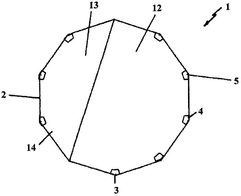 Vacuum chamber for coating equipment and method for manufacturing a vacuum chamber for coating equipment