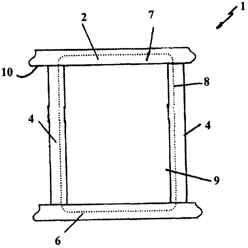 Vacuum chamber for coating equipment and method for manufacturing a vacuum chamber for coating equipment