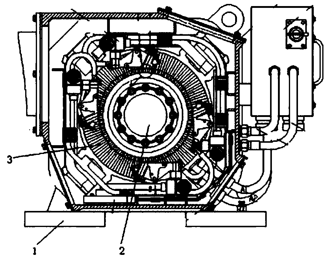 Oil drilling motor