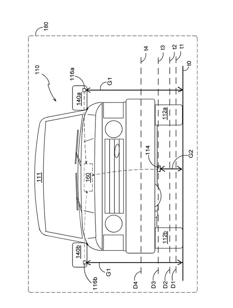 Vehicle under-body mounted sensor and control system