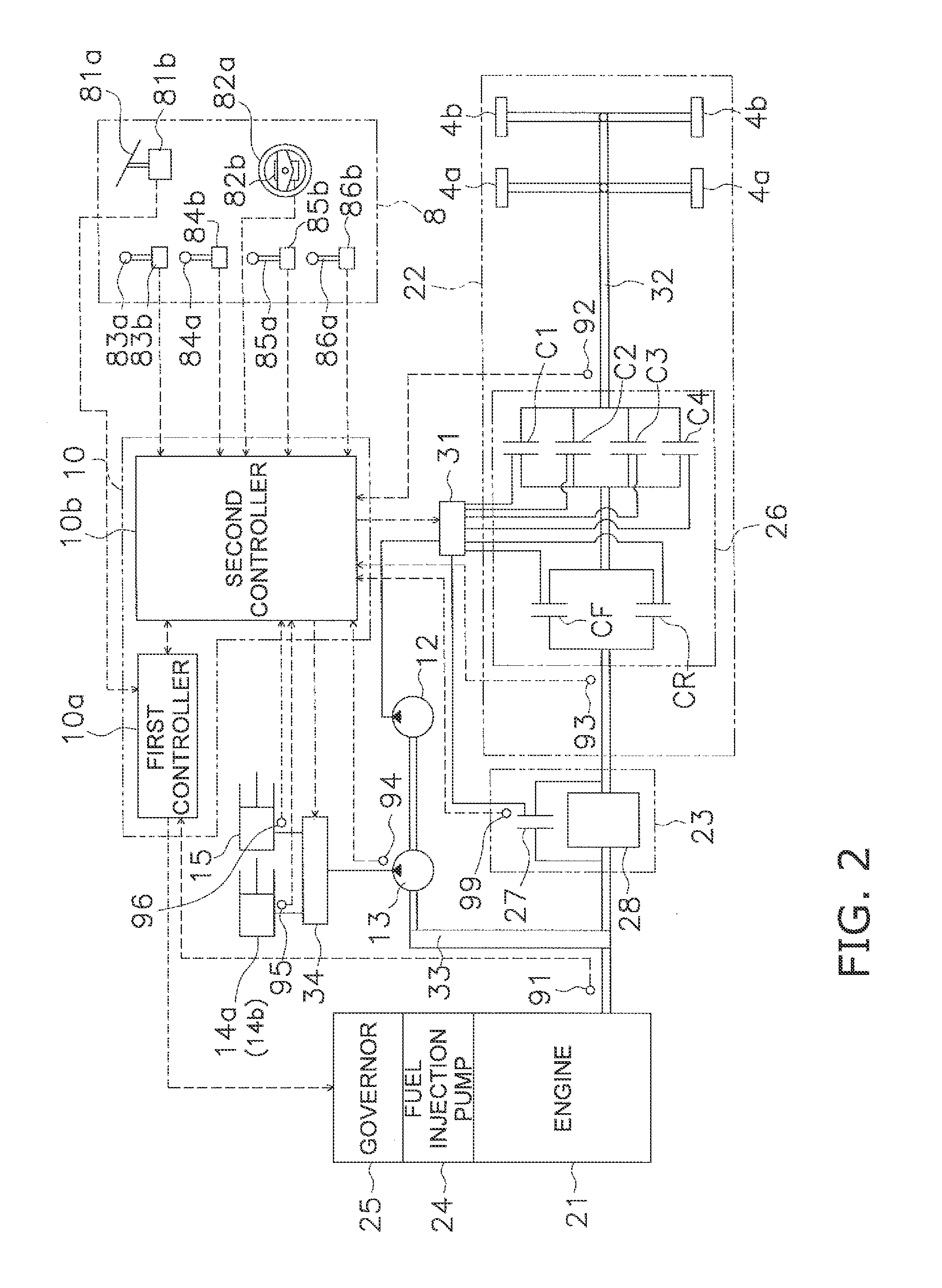 Work vehicle and method of controlling the same